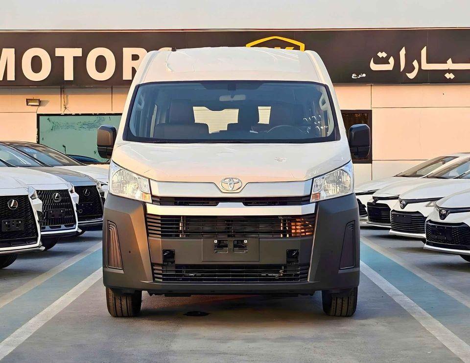 Toyota Hiace HIGHROOF / 13 SEATER / REAR CAMERA / 3.5L PETROL A/T / BLACK BUMPER (CODE # HPHRAB)