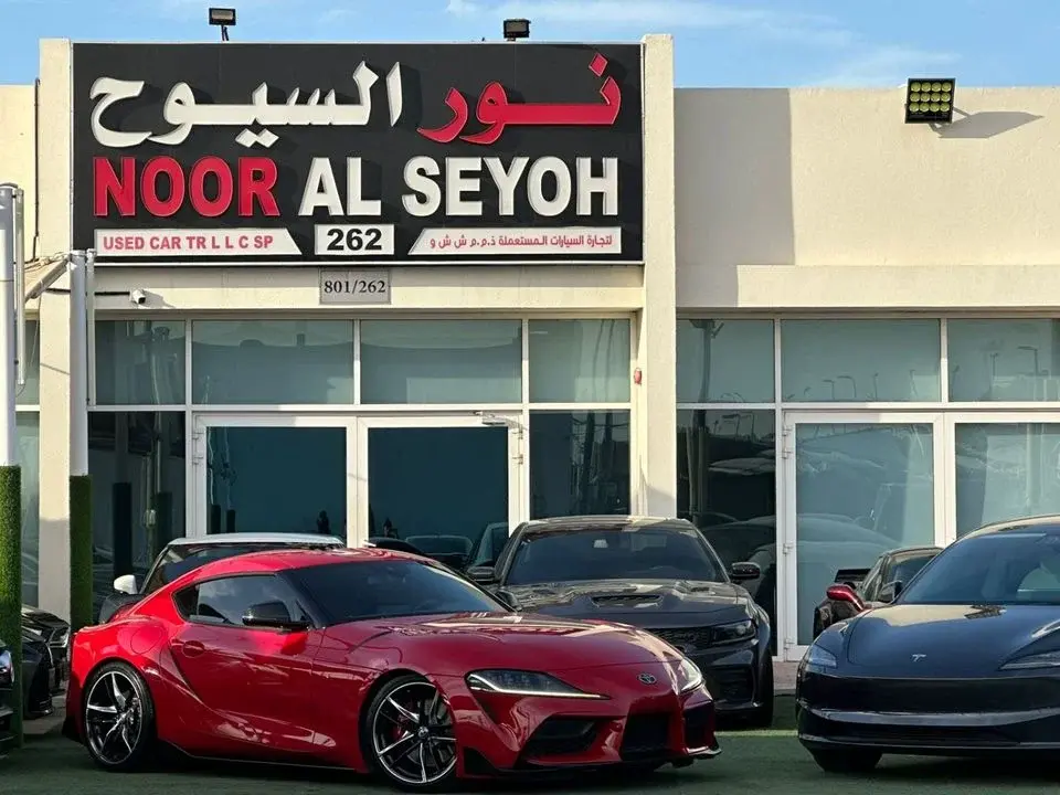 Toyota Supra TOYOTA SUPRA GR V6 GCC 2022 FULL OPTION ORIGINAL PAINT PERFECT CONDITION FULL SERVICE