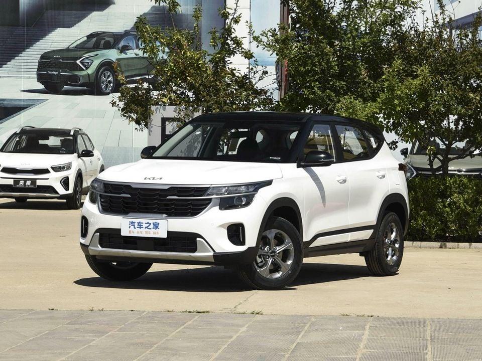 Kia Seltos white-black
