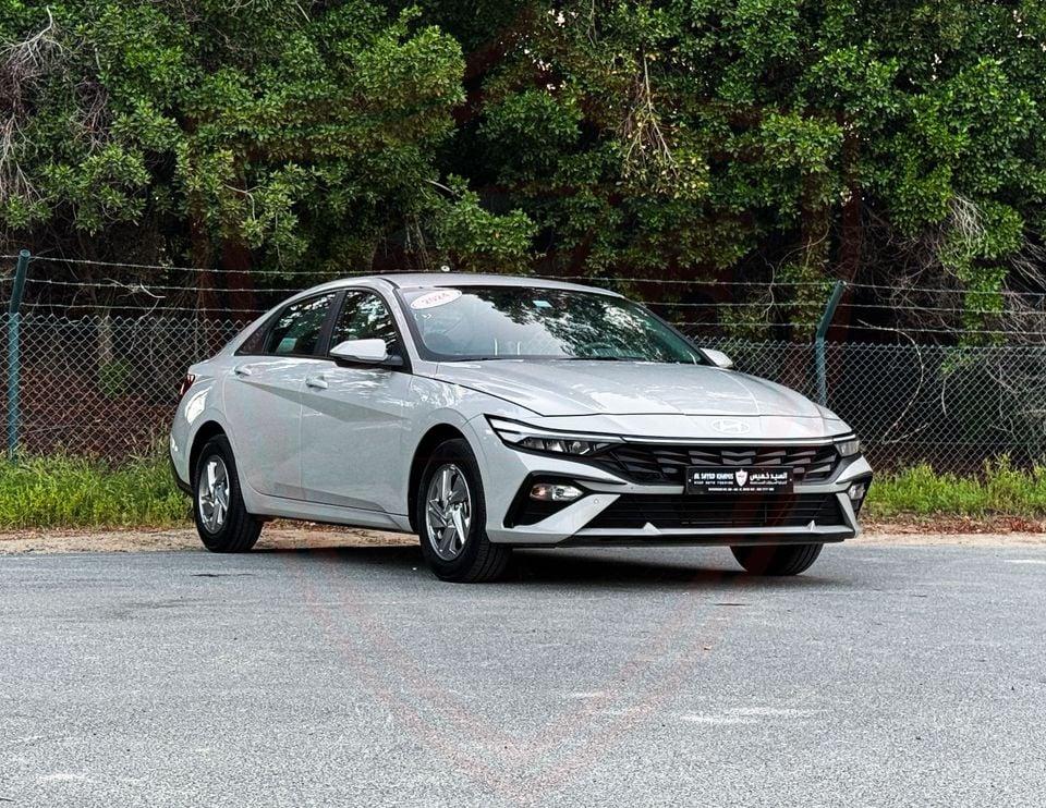 Hyundai Elantra Smart 1.6L Hyundai Elantra 1.6 L 2024 GCC Accident-Free In Excellent Condition 823 P.M