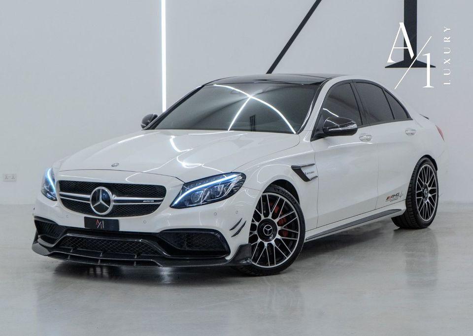 Mercedes-Benz C 63S AMG Std 4.0L Sedan 2015 Mercedes C63s, Fully Loaded, Excellent Condition, V8 (510) Bhp, Japanese Specs