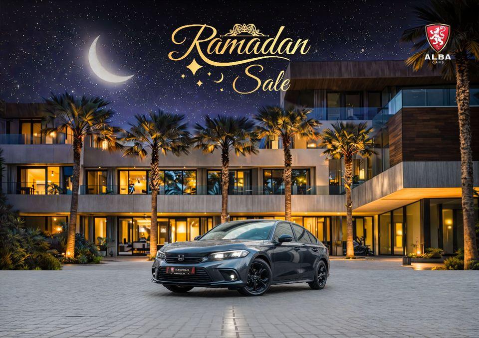 Honda Civic Civic Sport 1,763 P.M 0% Downpayment IMMACULATE! Ramadan Offer!