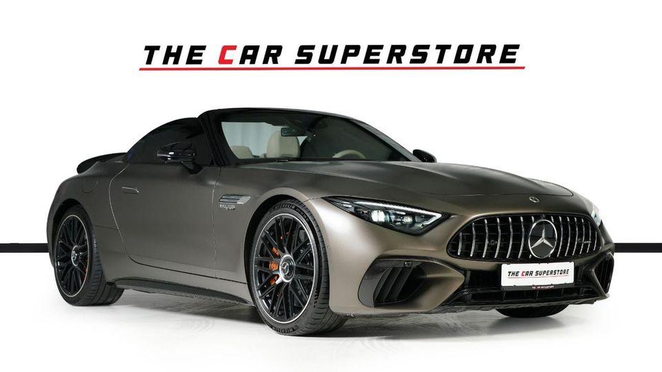 Mercedes-Benz SL 63 AMG 4 MATIC Plus-Low Mileage-Exclusive Color-AMG Driver Performance Pack