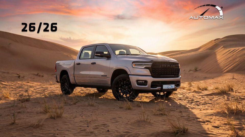 RAM 1500 (For Export , НА ЭКСПОРТ) PY 26/26 Limited Crew Cab Hurricane H.O 3.0TT GCC Без пробега