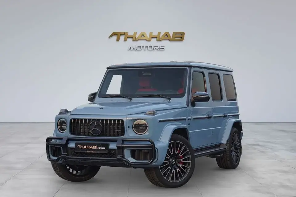 Mercedes-Benz G 63 AMG 4MATIC SUV 2025 GARGASH FULL CARBON CHINA BLUE G-CLASS G63 AMG V8 LOW MILEAGE PERFECT CO