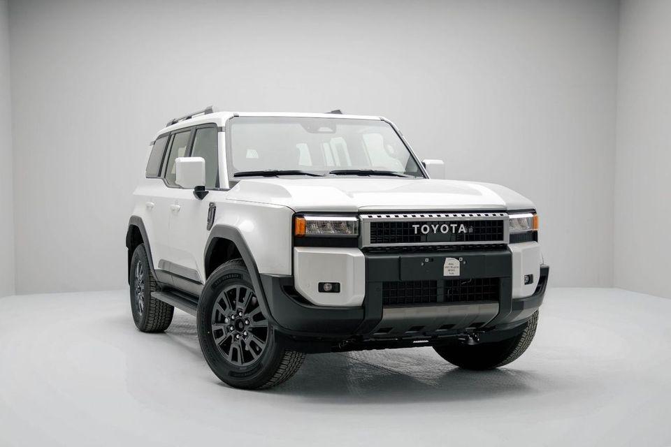 Toyota Prado 2.4L - Platinum White Inside Black Export Only