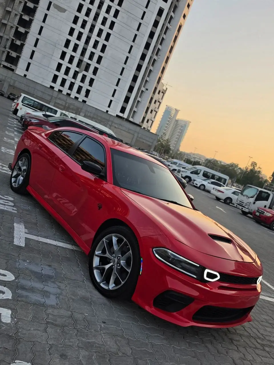 Dodge Charger 2023 GT Red Sporty Look Clean Condition