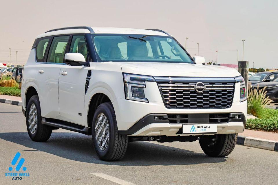 Nissan Patrol LE T2 3.5L V6 AWD 9AT 2026 8-Seater Power Tailgate 18” Alloy Wheels Full Safety