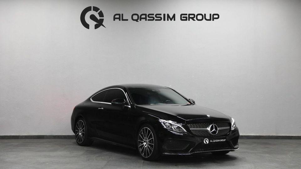 Mercedes-Benz C 300 Coupe GCC C300 Coupe 1950 AED Monthly Free Insurance + Registration 2 Years Warranty Ref#F638630