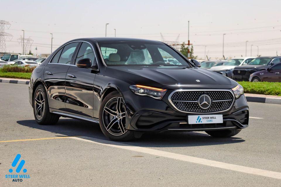 Mercedes-Benz E300 2025 AMG Line AWD (4MATIC) White Interior Korean Specs Contact Now