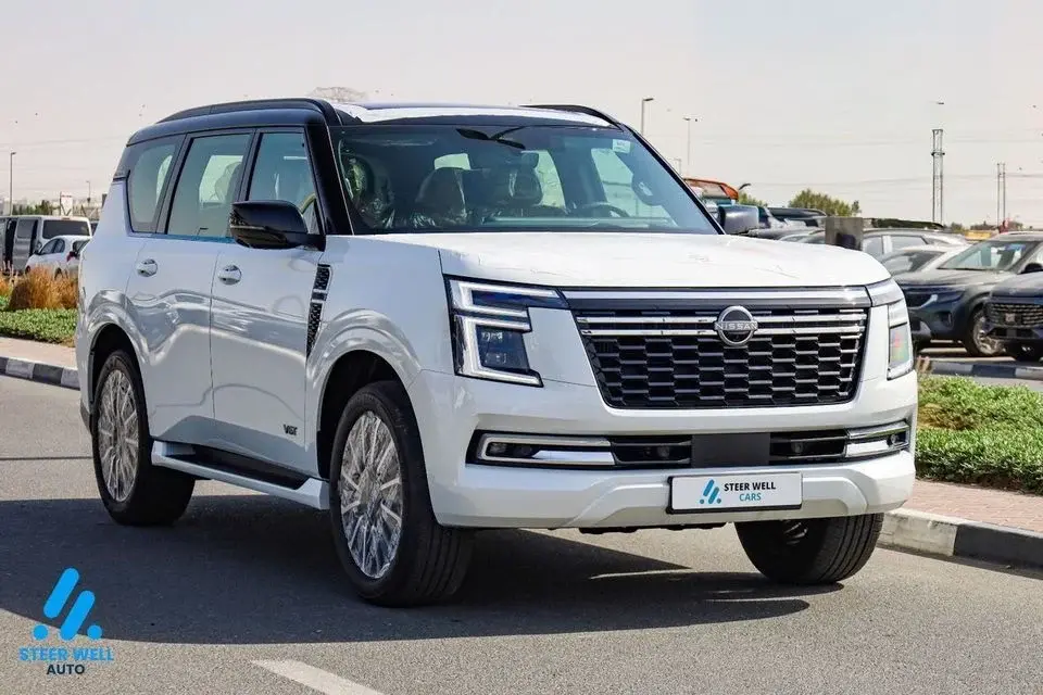 Nissan Patrol LE Platinum Twin-Turbo AWD 9AT Dual-Tone Tan Interior Height-Control Export Only