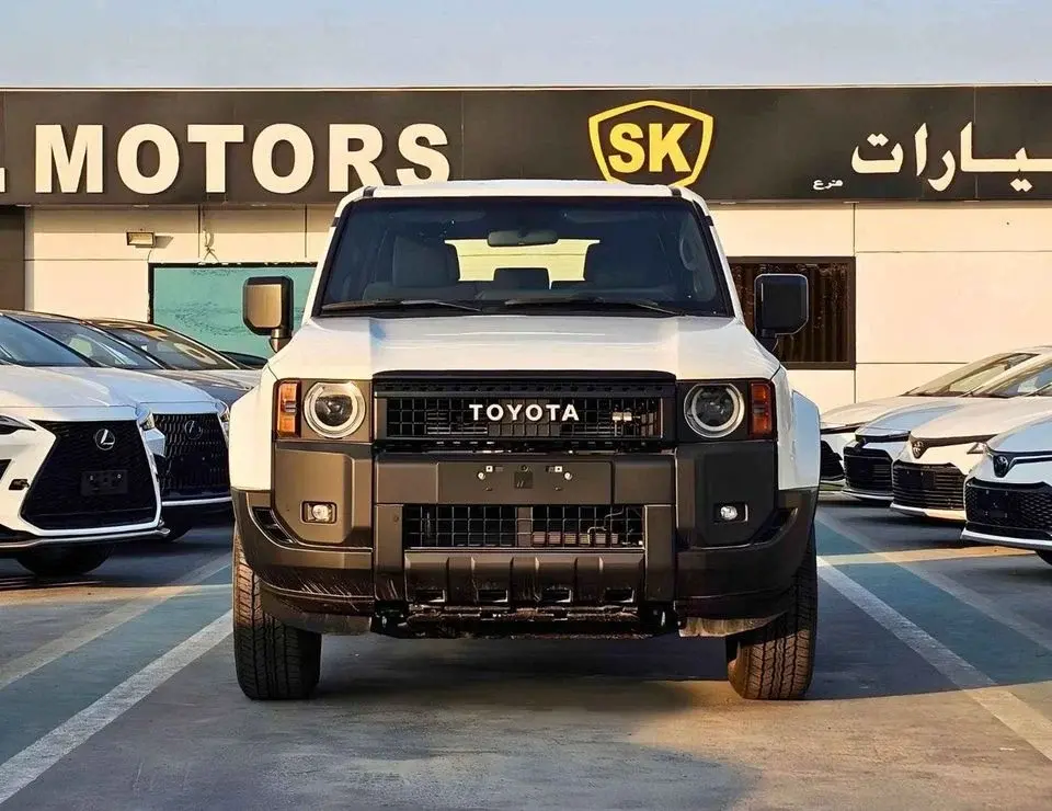 Toyota Prado LC250 URBAN / 2.4L PETROL 4WD / DVD+CAMERA / COOL BOX / FABRIC SEATS (CODE # PR24U)