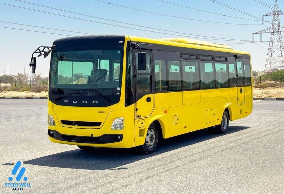 Mitsubishi Fuso BA 3.9L Diesel RWD Bus 37 Seats Powerful AC ABS Emergency Exit Door