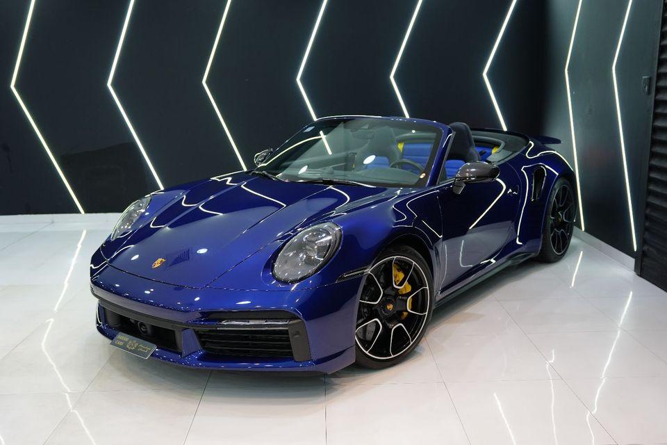 Porsche 911 Turbo S 3.8L (640 HP) Convertible Lift System, Ceramic Brakes, Carbon Interior, Al Nabooda Warranty!