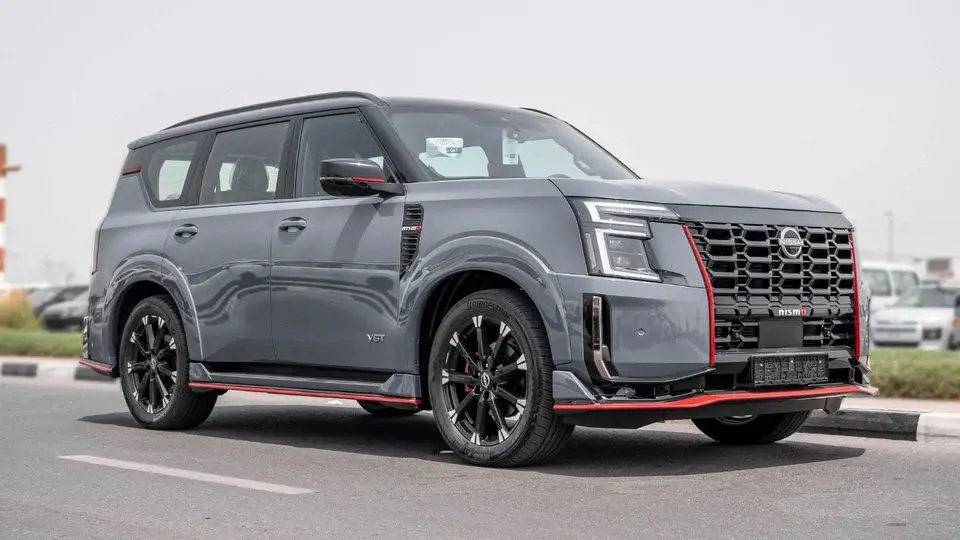 Nissan Patrol 2026 Nissan Patrol Nismo 3.5L AT Petrol (Gray-Red)
