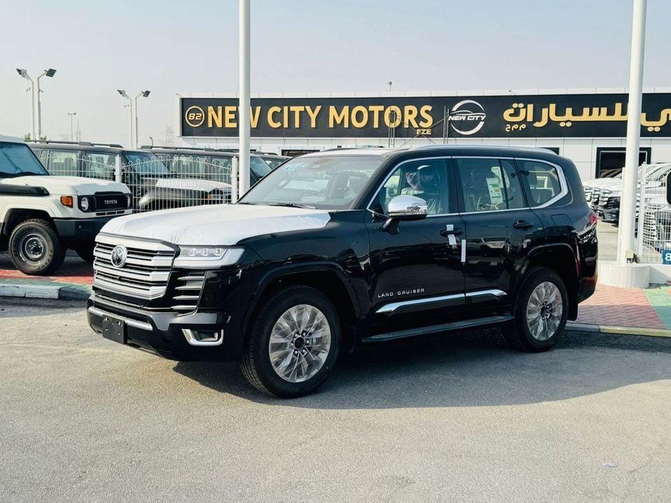 Toyota Land Cruiser TOYOTA LC300 VX 3.5L TWIN TURBO F/O A/T BLACK 2025