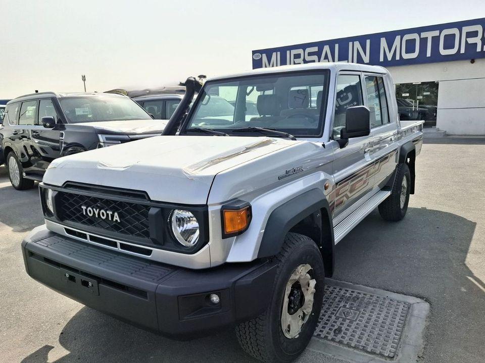 Toyota Land Cruiser Pick Up Double Cabin 4.5L LC79 DC 4.5L 2024 MT Silver