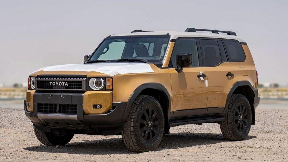 Toyota Prado TOYOTA PRADO 250 2.4L PETROL AT FIRST EDITION MY2025 – SAND & GREY ROOF