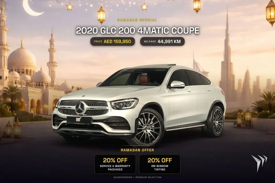 Mercedes-Benz GLC 200 GLC 200 4MATIC 0% Downpayment AED 2,299 P/M Warranty and Service Package Available
