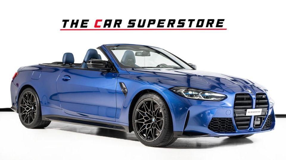 BMW M4 Competition 3.0L X-Drive Convertible-Special Color-Shadow Line Exterior Look