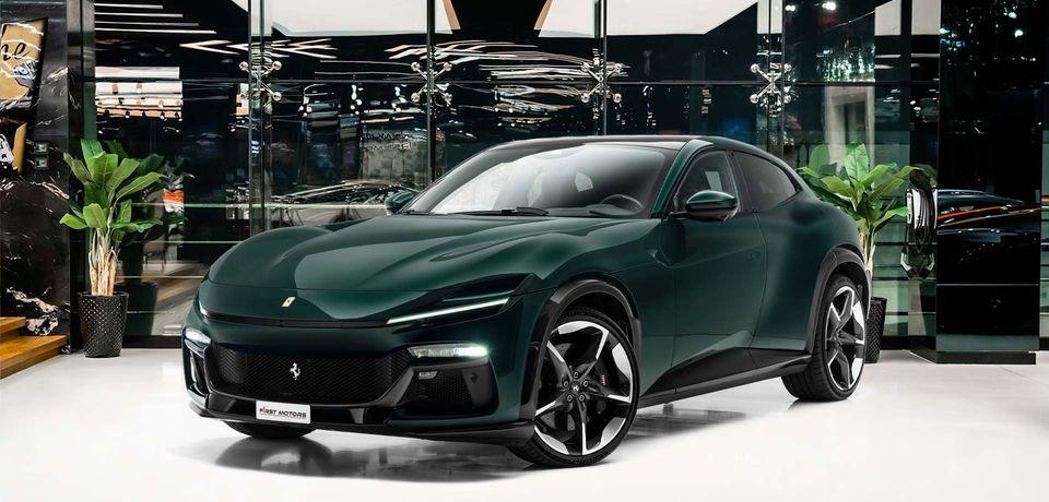 Ferrari Purosangue 6.5L V12 Naturally Aspirated Engine