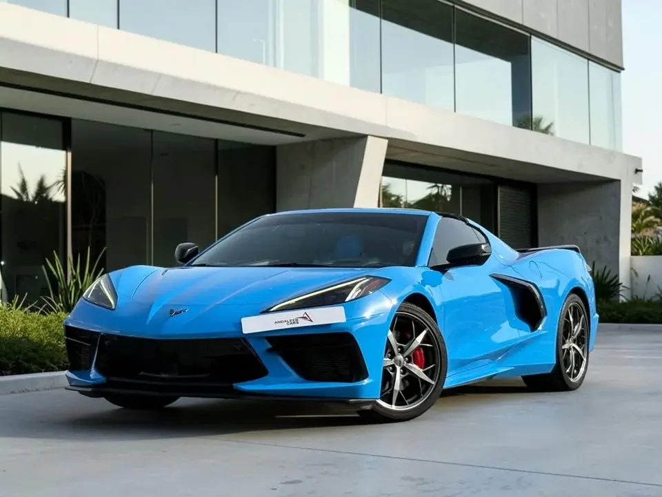 Chevrolet Corvette 3LT 6.2L (495 HP) Coupe AED 5,420 P.M 0% DOWN PAYMENT CHEVROLET CORVETTE STINGRAY 3LT AGENCY W