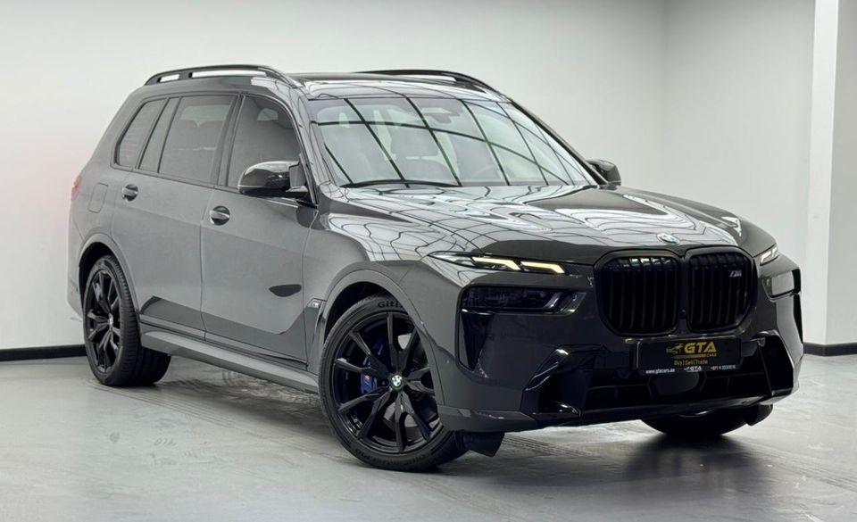 BMW X7 2024 BMW X7 M60i, 2029 BMW Warranty + Service Pack, Very Low Km, 7 Seater, Excellent Condition, GCC