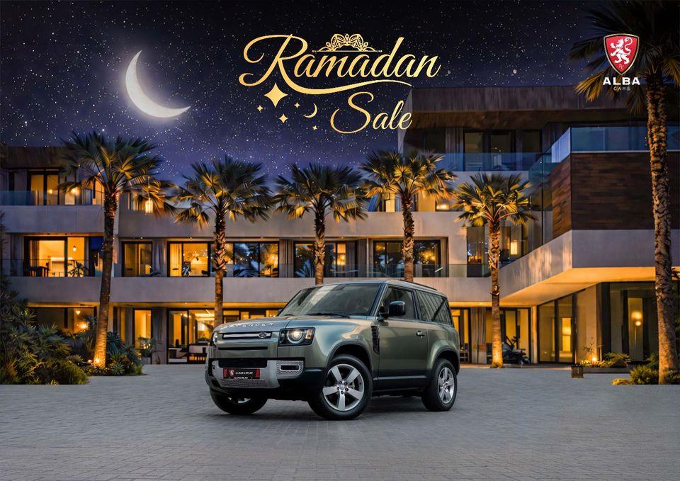 Land Rover Defender Defender P300 SE 4,896 P.M 0% Downpayment LR WARRANTY + SERVICE IMMACULATE Ramadan Offer!