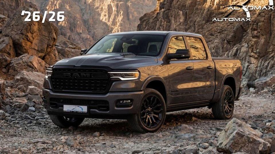 RAM 1500 (For Export , НА ЭКСПОРТ) PY 26/26 Limited Crew Cab Hurricane H.O 3.0TT GCC Без пробега