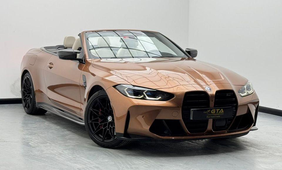 BMW M4 Competition 3.0L 2022 BMW M4 Competition, BMW Warranty+Service Contract+Full Service History, Full P