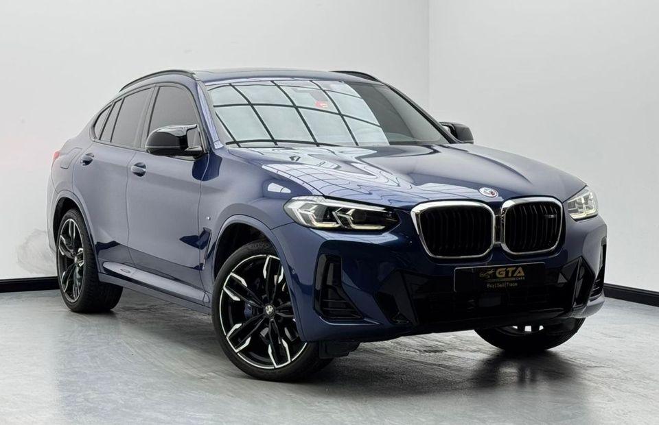BMW X4 M40I 3.0L 2023 BMW X4 M40i, 2028 BMW Warranty, 2029 BMW Service Pack, BMW Service History, GCC