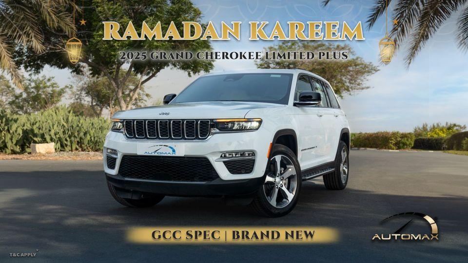 Jeep Grand Cherokee LIMITED PLUS LUXURY 4X4 GCC 2025 With 3 Years Or 60,000 Km Warranty @Official Dealer