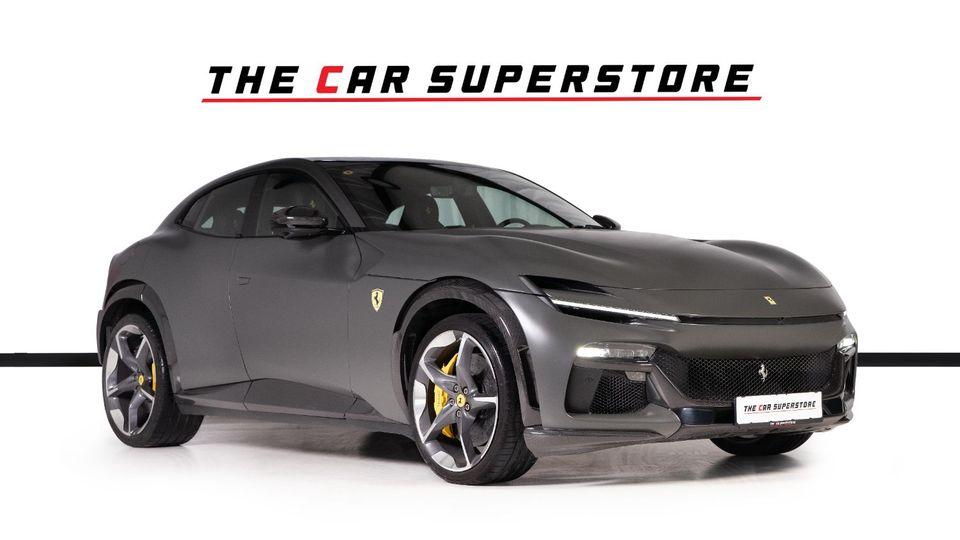 Ferrari Purosangue Naturally Aspirated V12-Full Carbon Fiber Package-BURMESTER High End Audio