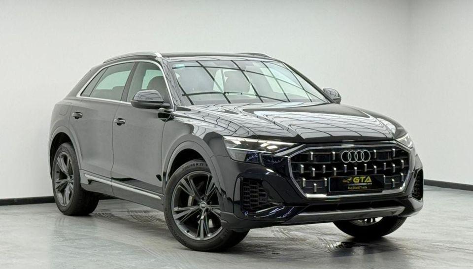 Audi Q8 2024 Audi Q8 Progress 55 TFSI Quattro, 2029 Audi Warranty + Service Pack, Low Km, Fully Loaded, GCC