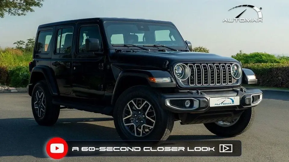 Jeep Wrangler Unlimited Sahara I4 2.0T 4x4 2025 GCC 0Km With 3 Years Warranty Or 60,000 Km At Official Dealer
