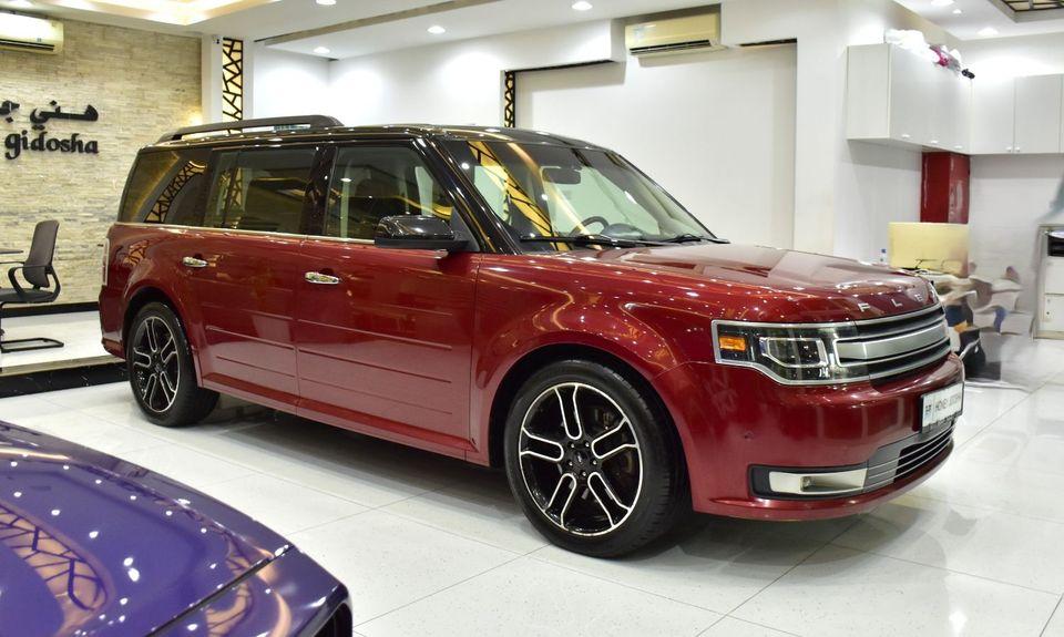 Ford Flex EXCELLENT DEAL for our Ford Flex Limited ( 2015 Model ) in Red Color GCC Specs
