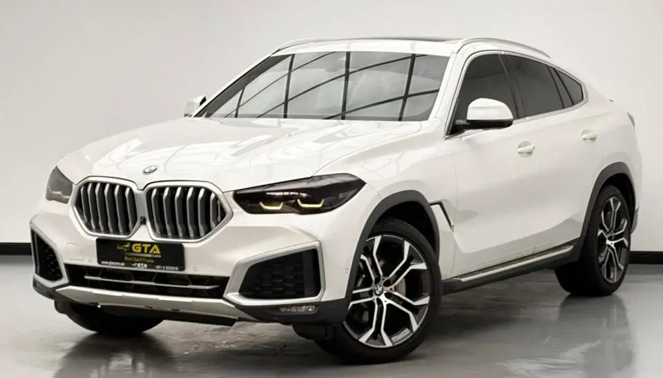 BMW X6 2021 BMW X6 xDrive40i M-Sport, 1 Years Warranty Unlimited Km, BMW Full Service History, GCC