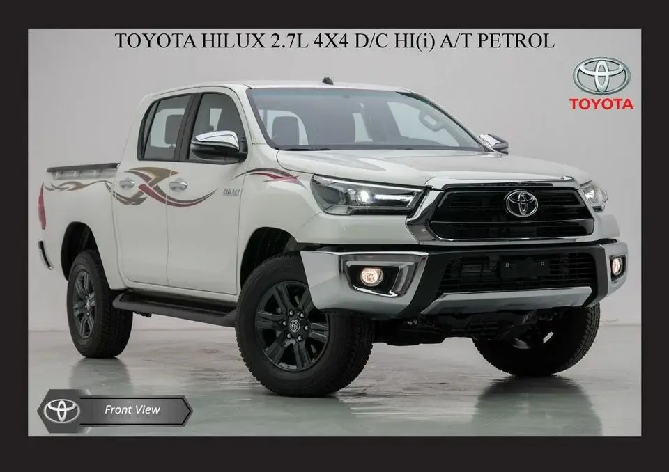 Toyota Hilux #AL TOYOTA HILUX 2.7L 4X4 D/C HI(i) A/T PTR 2025 Export Only
