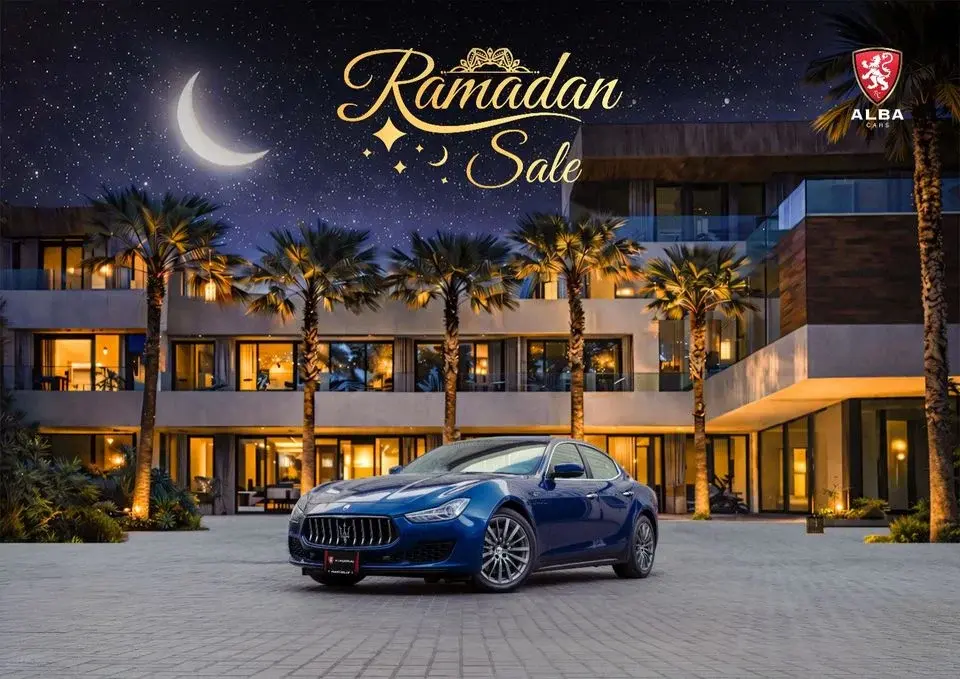 Maserati Ghibli Ghibli GT Hybrid 2,781 P.M 0% Downpayment AL TAYER WARRANTY Ramadan Offer!