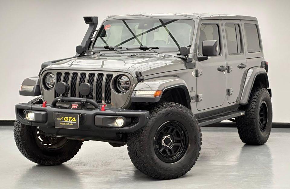 Jeep Wrangler 2019 Jeep Wrangler Unlimited Sahara, Oct/2026 Jeep Warranty, Jeep Full Service History, GCC