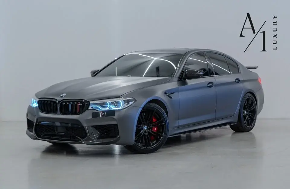BMW M5 Std 4.4L 2018 BMW M5, Full Service History In Bmw, Fully Loaded, GCC Specs