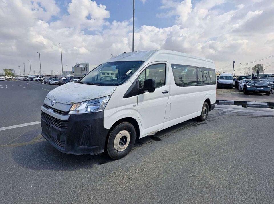 Toyota Hiace 2.8L DSL 13 SEATS HIGHROOF WITH SUNROOF AND DOOR HANDLE SAUDI SPECS