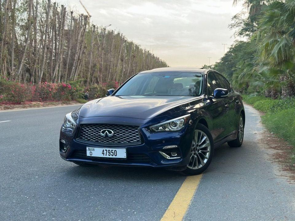 Infiniti Q50 Std 3.0L 2021 GCC Specs V6 300 HP Perfect Condition