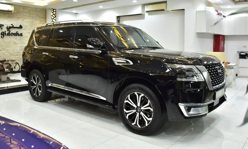 Nissan Patrol EXCELLENT DEAL for our Nissan Patrol Titanium ( 2023 Model ) in Black Color GCC Specs