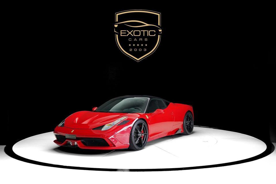 Ferrari 458 Speciale Std 4.5L