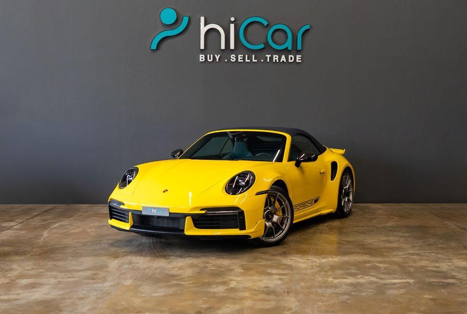 Porsche 911 Turbo S 3.8L (640 HP) Convertible AED 19,147 pm • 0% Downpayment • Porsche 911 Turbo S • Agency Warr