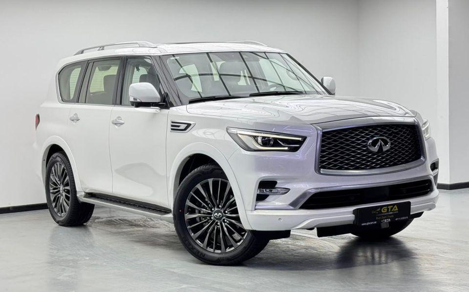 Infiniti QX80 2023 Infiniti QX80 Sensory, 2028 Infiniti Warranty, 2027 Infiniti Service Pack, 8 Seater, GCC