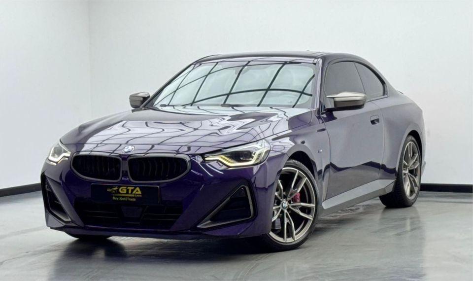 BMW M240i xDrive 3.0L 2022 BMW M240i xDrive, March 2027 BMW Warranty + Service Contract, GCC