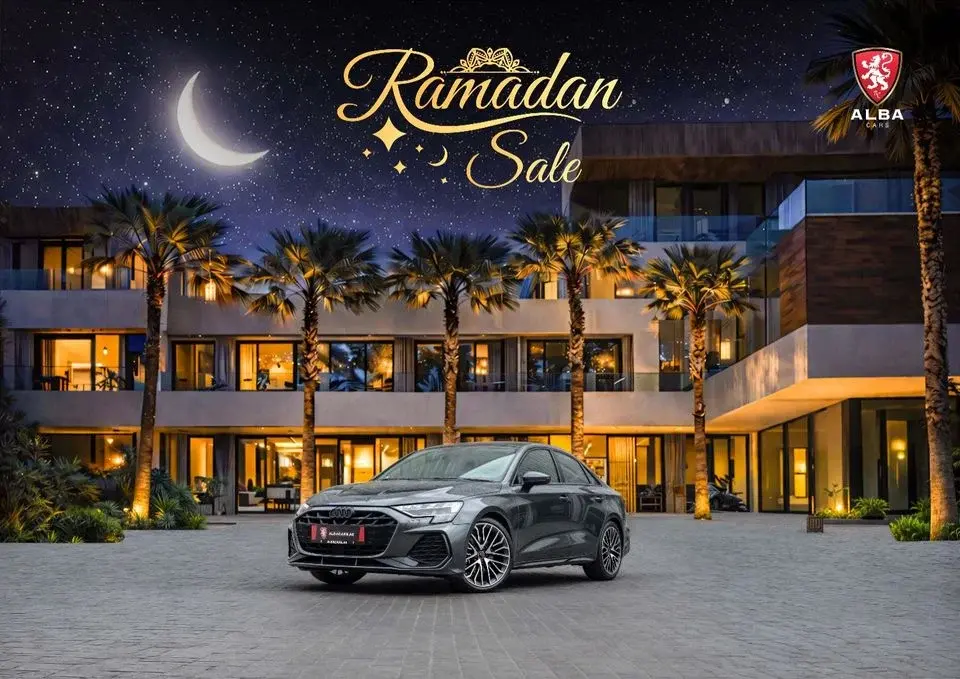 Audi A3 A3 S-Line 3,193 P.M 0% Downpayment A3 S-Line Audi Warranty/Service! Ramadan Offer!