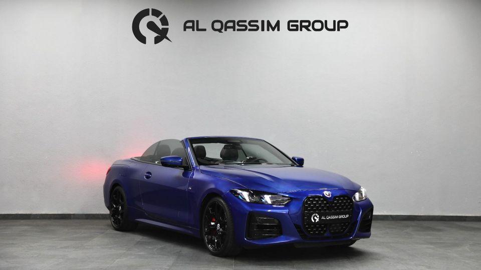 BMW 420i Convertible BMW 420i Low Kms 2,950 AED monthly V4 2.0L turbocharged 185 Hp Ref#C189421